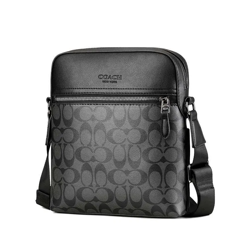 Чоловіча сумка Coach через плече, месенджер Коуч барсетка — фото 2