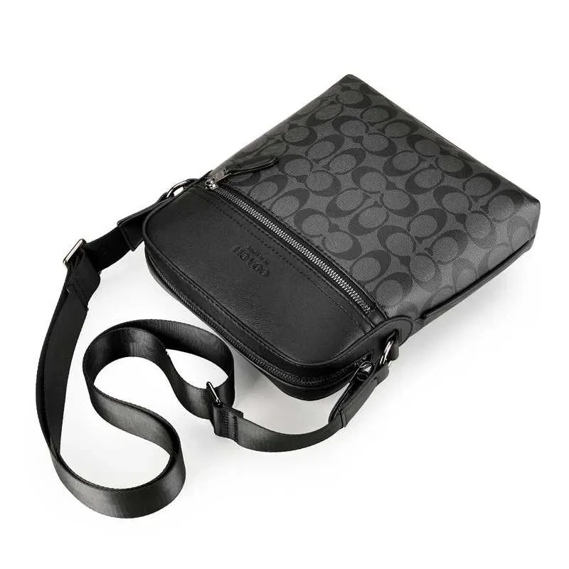 Чоловіча сумка Coach через плече, месенджер Коуч барсетка — фото 6