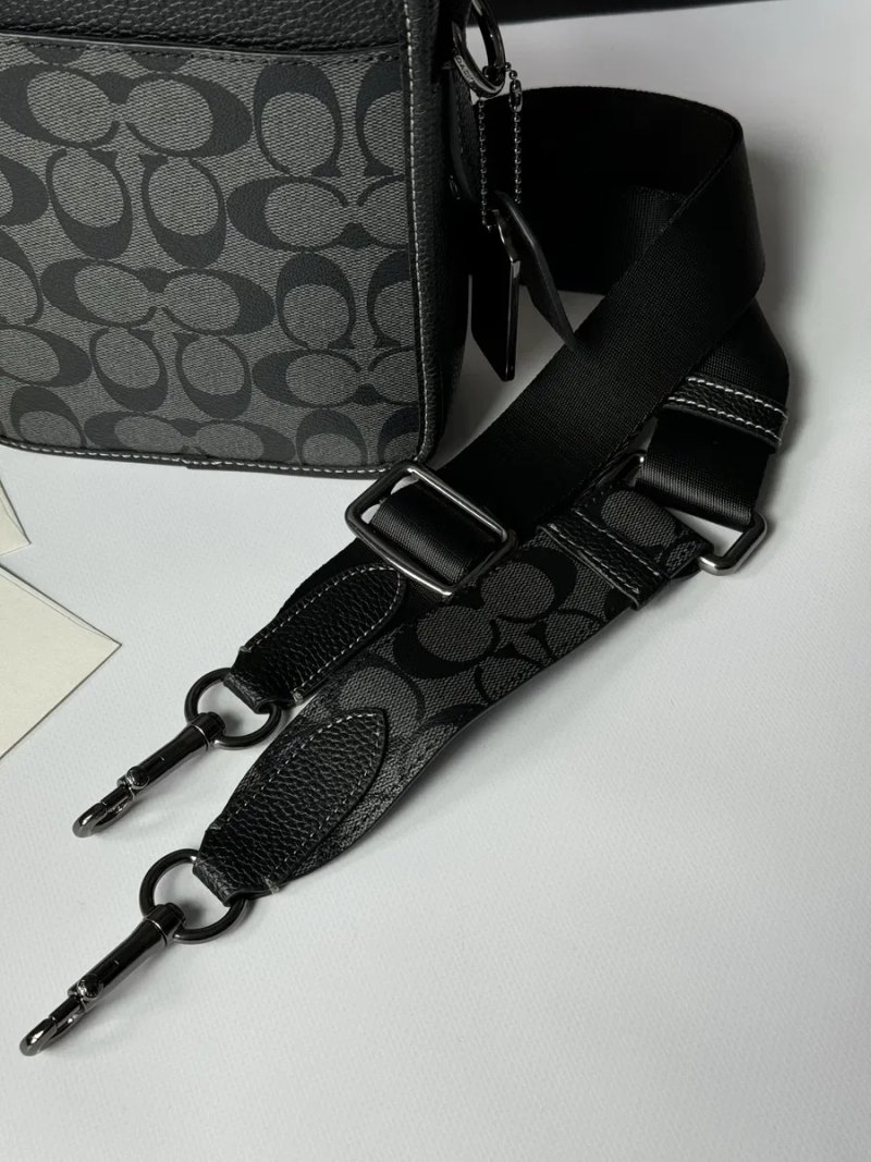 Чоловіча сумка Coach мужская сумка барсетка мессенджер клатч барсетка через плечо — фото 2
