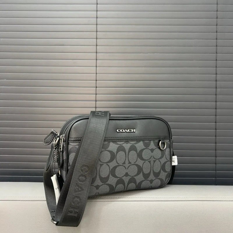 Чоловіча сумка Coach/ Мужская сумка через плече — фото 2