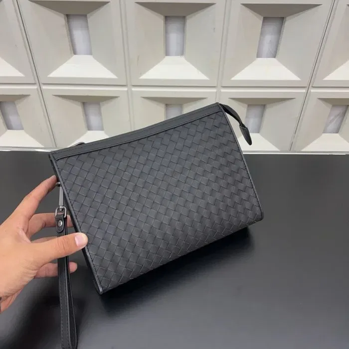 Чоловіча сумка клатч bottega veneta мужской кожаный клатч ботега — фото 2
