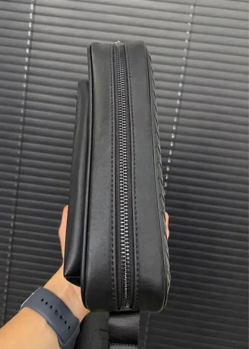Чоловіча сумка кросбоді мужская сумка кроссбоди bottega veneta  купить — фото 7