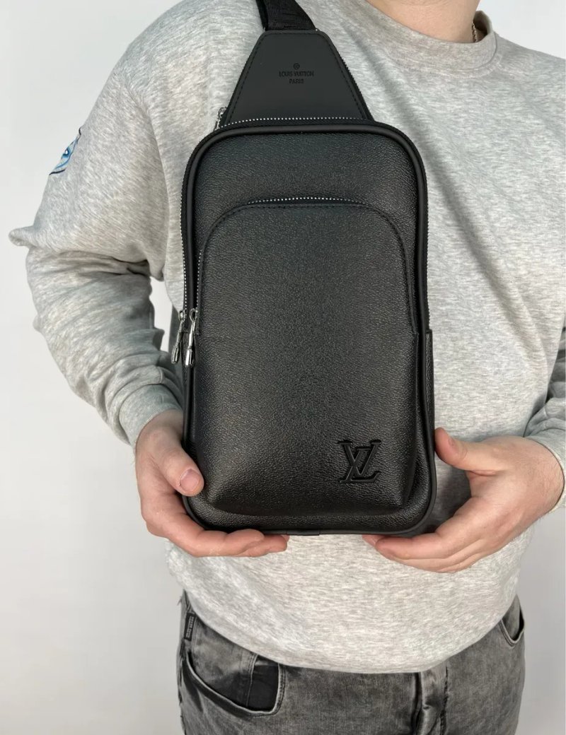 Чоловіча сумка-слінг Louis Vuitton / Мужская сумка — фото 6