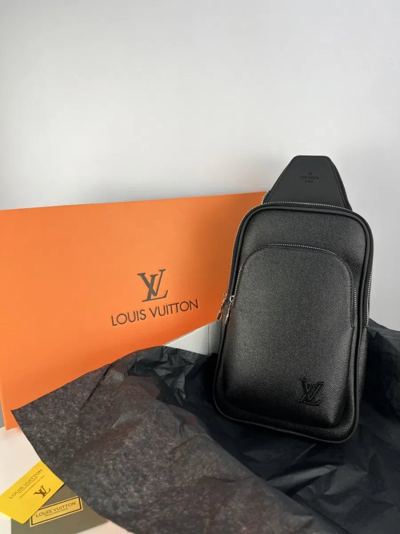 Чоловіча сумка-слінг Louis Vuitton / Мужская сумка — фото 8