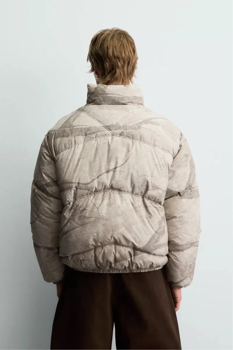 Чоловіча утеплена куртка Oversize Zara. Розмір S та М. — фото 6