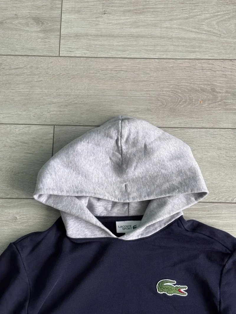 Чоловіче Худі Лакоста Спорт Lacoste Sport Colourblock Hoodie Size M Розмір Худак Батнік Кенгурушка Светр Джемпер Толстовка Кофта З Капюшоном Оригінал — фото 3