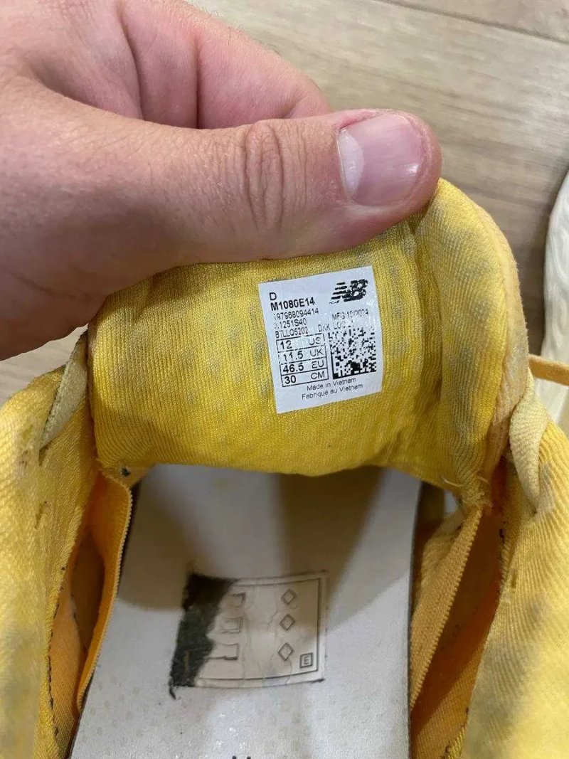 Чоловічі бігові кросівки фірми New Balance 1080 оригінал — фото 4