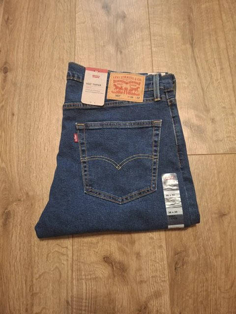 Чоловічі джинси Levi's 502 Taper Fit, 34/34, 36/32