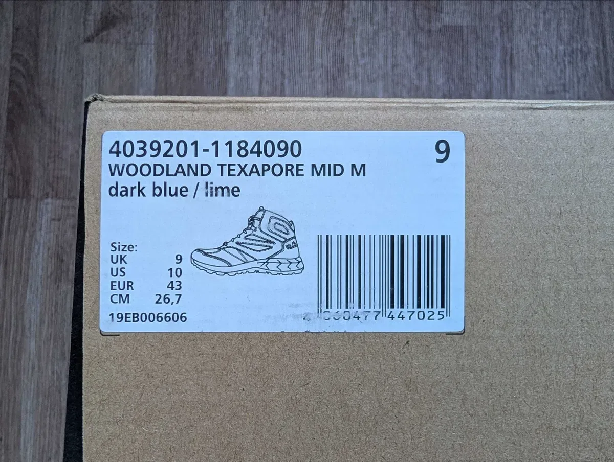 見本 Чоловічі Jack Wolfskin WOODLAND TEXAPORE (р.42.5). Оригінал! - 3