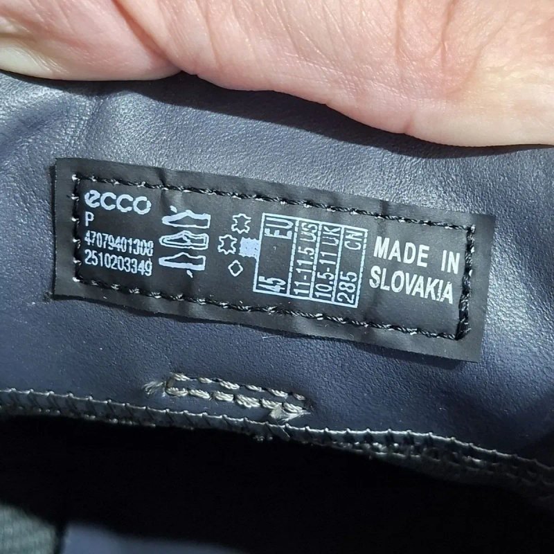 Чоловічі кеди Ecco Soft 7 M, 45р. на 29.2 см — фото 8