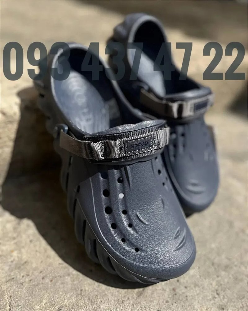 Чоловічі Крокси Сабо Crocs Echo Clog Espresso  Crocs Крокси Сабо Crocs — фото 4