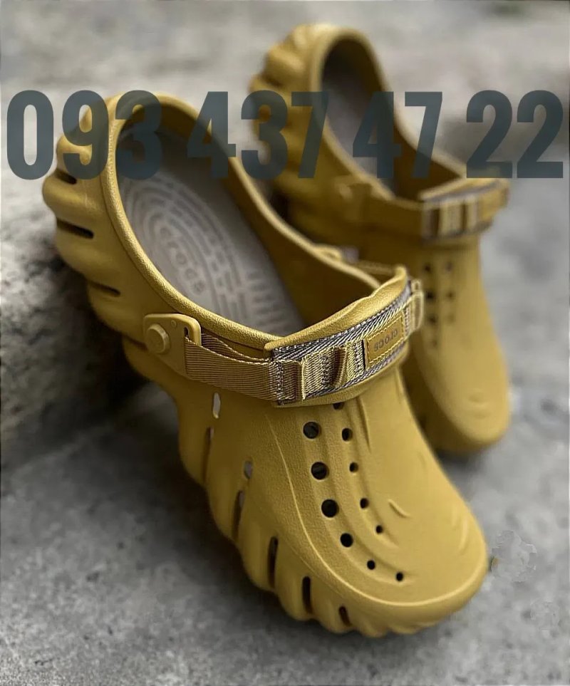 Чоловічі Крокси Сабо Crocs Echo Clog Espresso  Crocs Крокси Сабо Crocs — фото 5