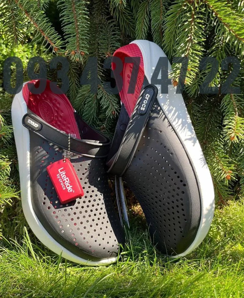 Чоловічі Крокси Сабо Crocs LiteRide лайтрайд сірі купити усі розміри — фото 3