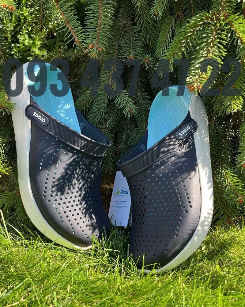 Чоловічі Крокси Сабо Crocs LiteRide лайтрайд сірі купити усі розміри — фото 6