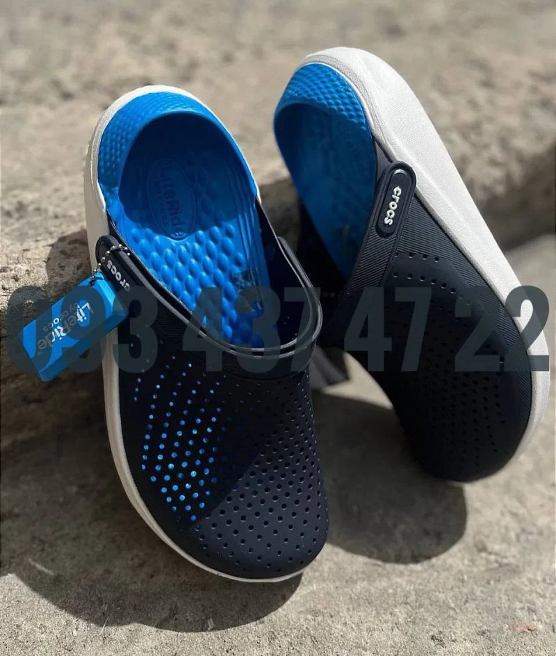 Чоловічі Крокси Сабо Crocs LiteRide лайтрайд сірі купити усі розміри — фото 8