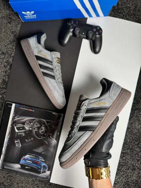 Чоловічі кросівки адідас Adidas Handball Spezial M Grey Black [41-45]