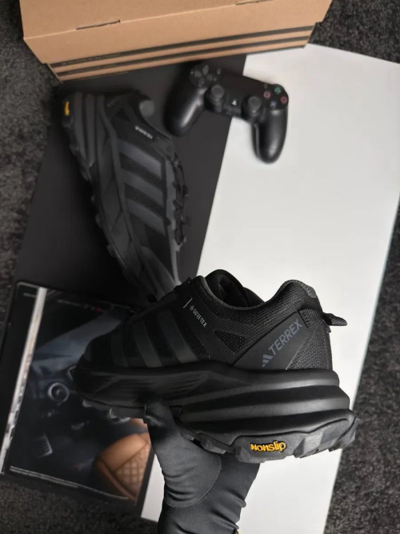 Чоловічі кросівки адідас Adidas Terrex Freehiker SL GTX Black Grey [41-46] — фото 4
