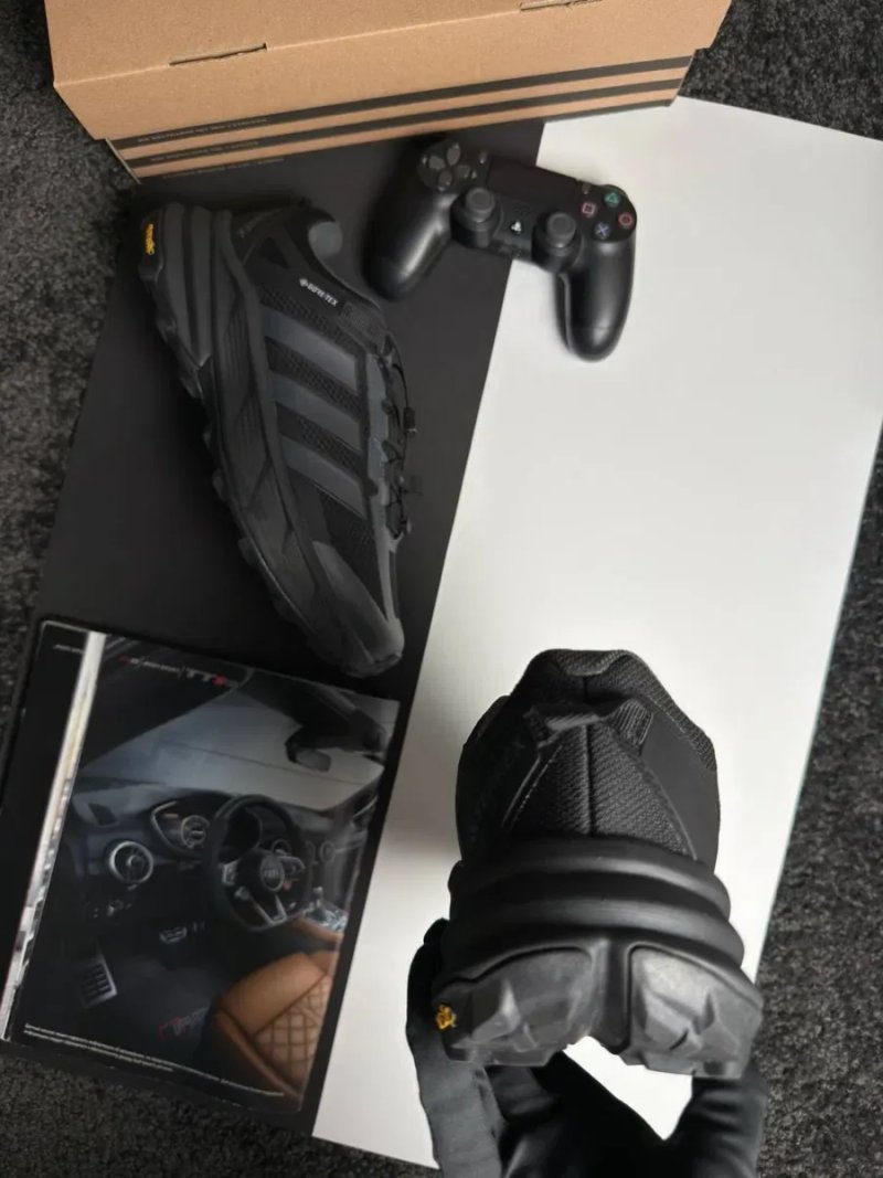 Чоловічі кросівки адідас Adidas Terrex Freehiker SL GTX Black Grey [41-46] — фото 5