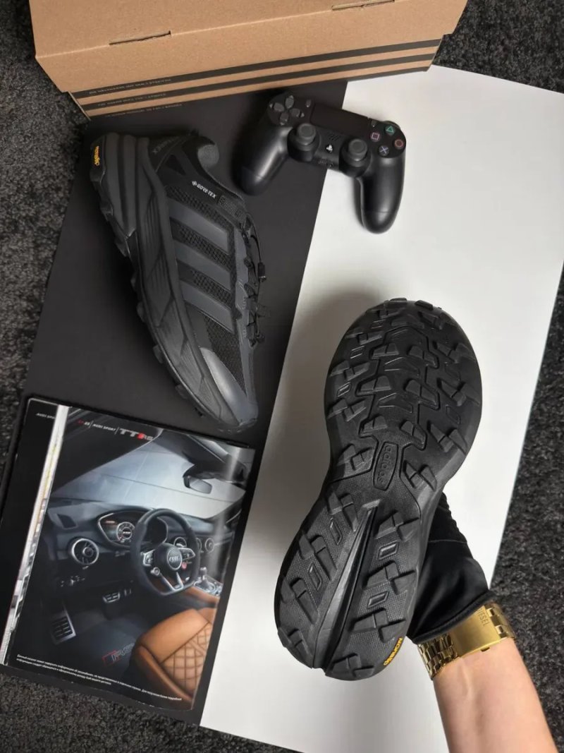 Чоловічі кросівки адідас Adidas Terrex Freehiker SL GTX Black Grey [41-46] — фото 6