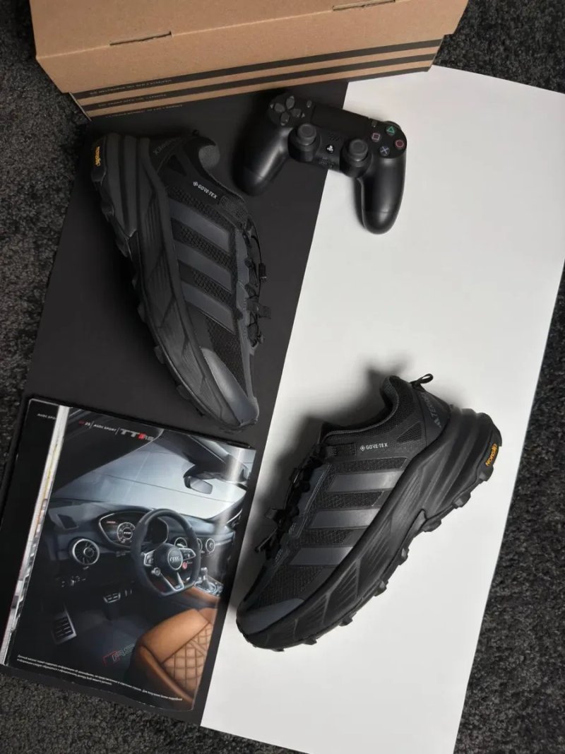 Чоловічі кросівки адідас Adidas Terrex Freehiker SL GTX Black Grey [41-46] — фото 8