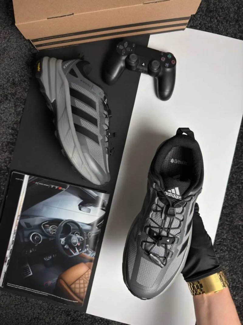 Чоловічі кросівки адідас Adidas Terrex Freehiker SL GTX Grey Black [41-46] — фото 2