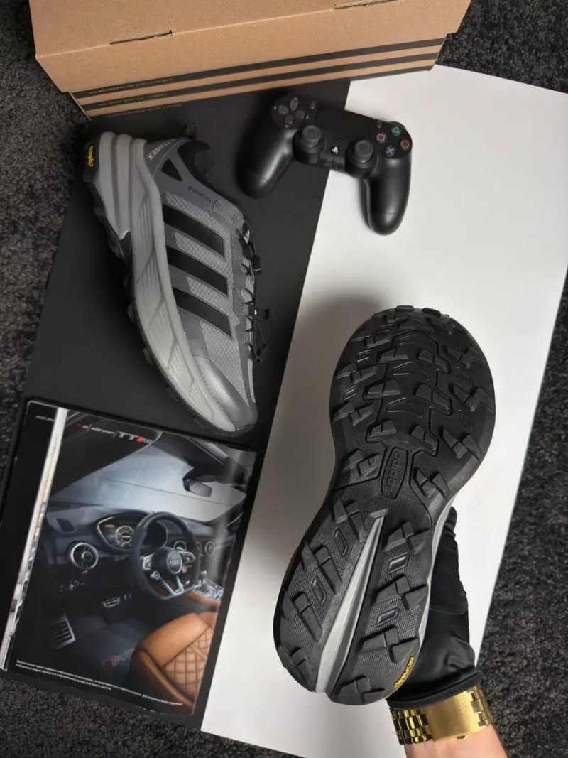 Чоловічі кросівки адідас Adidas Terrex Freehiker SL GTX Grey Black [41-46] — фото 6