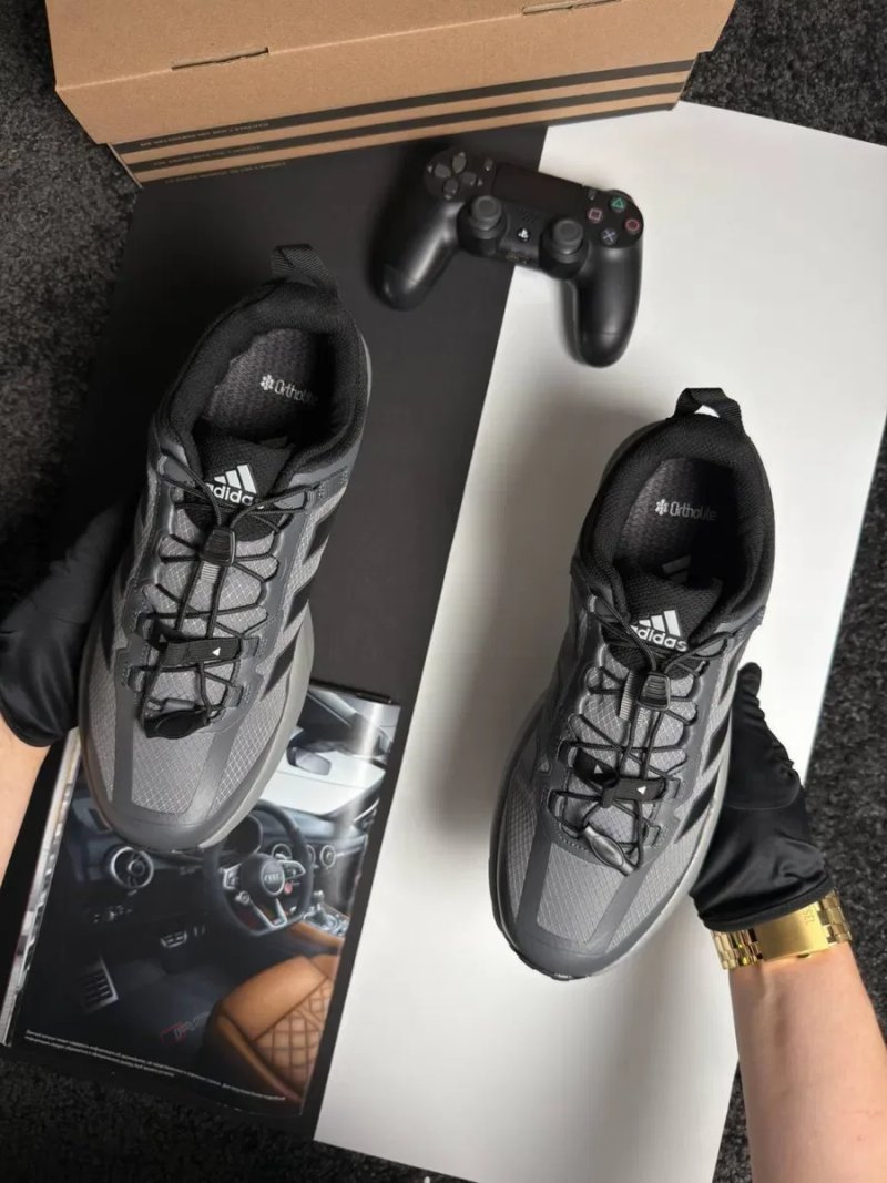 Чоловічі кросівки адідас Adidas Terrex Freehiker SL GTX Grey Black [41-46] — фото 7