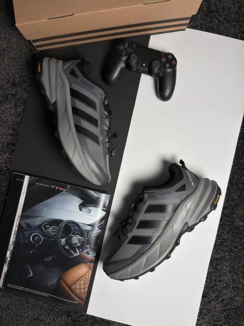 Чоловічі кросівки адідас Adidas Terrex Freehiker SL GTX Grey Black [41-46] — фото 8