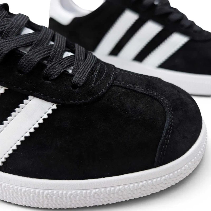 Чоловічі кросівки Adidas Gazelle чорні — фото 8