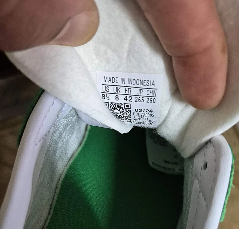 Чоловічі кросівки Adidas Gazelle Green(Оригінал)Розміри:38-24,5см і 42-26,5см — фото 5