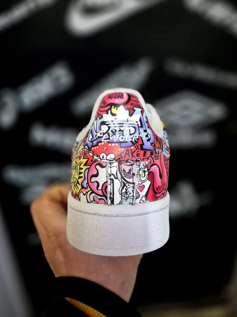 Чоловічі кросівки Adidas Originals x FEWOCiOUS Campus 00. Розміри:(40-25см, 41⅓-26см, 43⅓-27,5см і 45⅓-29см.) — фото 4
