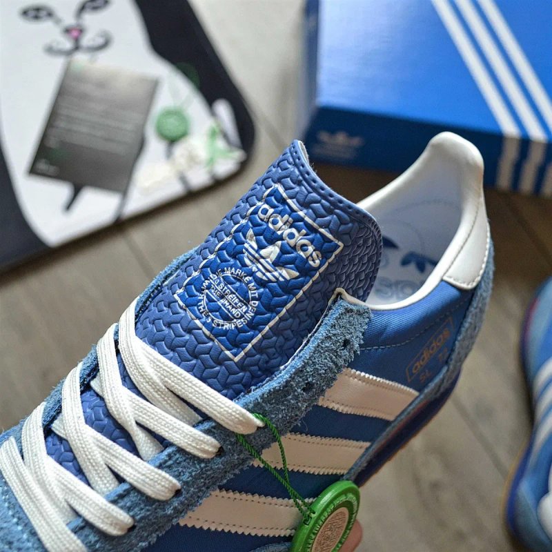 Чоловічі кросівки Adidas SL 72 RS 'Blue/Core White/Better Scarlet' Розміри 40-45 — фото 4