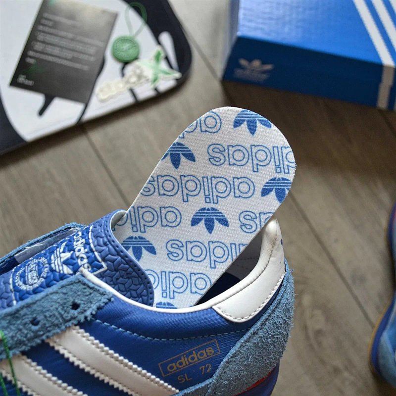 Чоловічі кросівки Adidas SL 72 RS 'Blue/Core White/Better Scarlet' Розміри 40-45 — фото 6