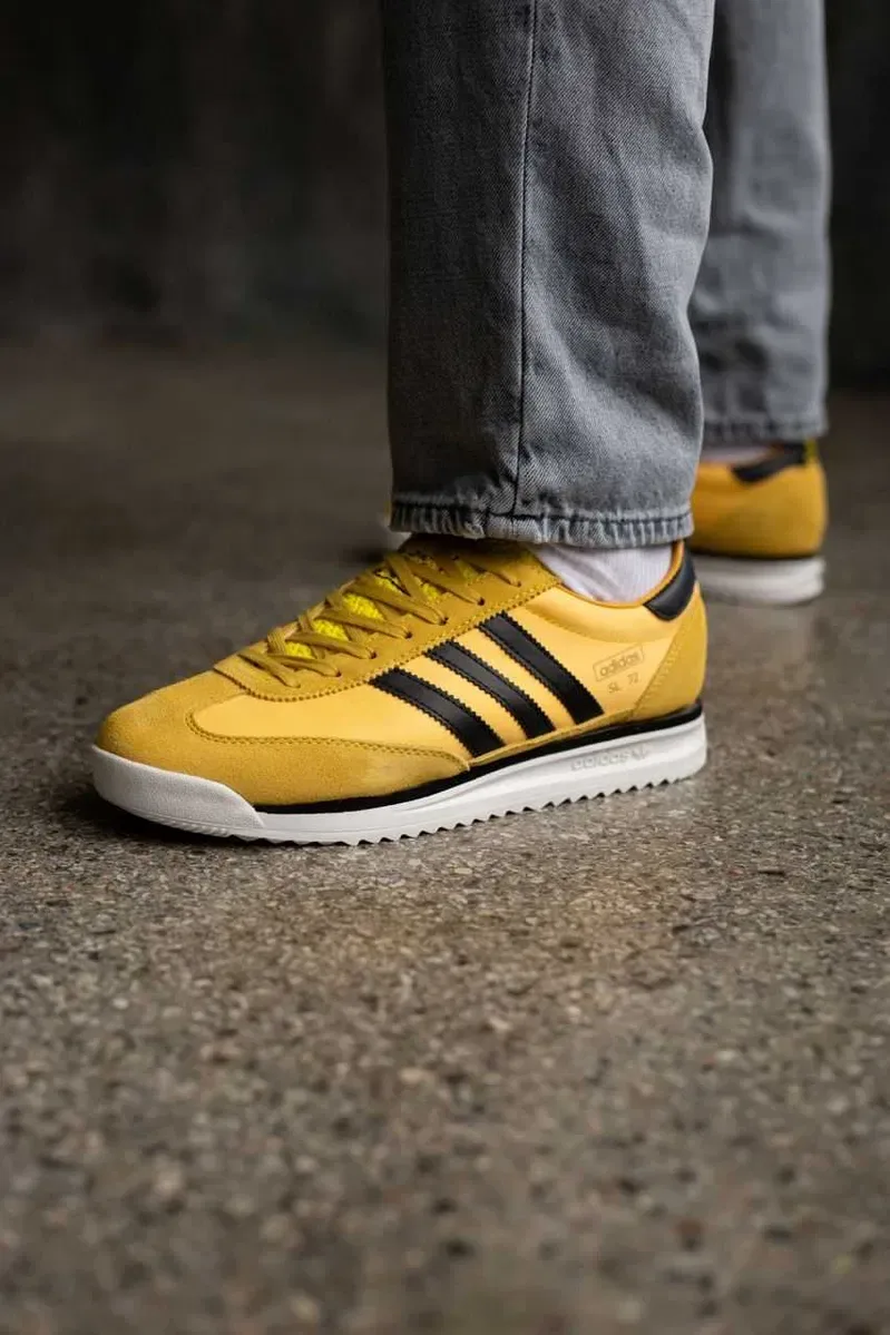 Чоловічі кросівки Adidas SL 72 RS "Yellow" Розміри 40-45 — фото 2