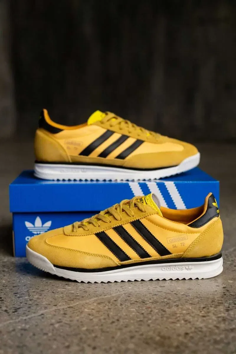 Чоловічі кросівки Adidas SL 72 RS "Yellow" Розміри 40-45 — фото 4