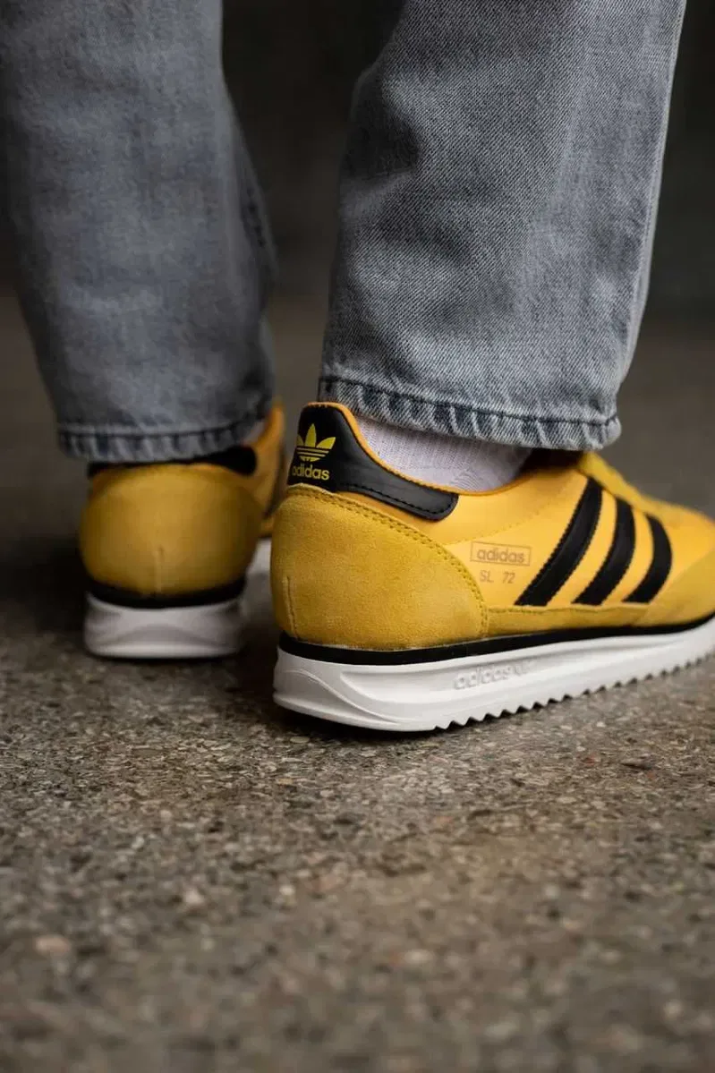 Чоловічі кросівки Adidas SL 72 RS "Yellow" Розміри 40-45 — фото 8