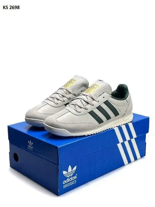 Чоловічі кросівки Adidas SL 72 Wales Bonner "Grey" Розміри 41-45 — фото 2