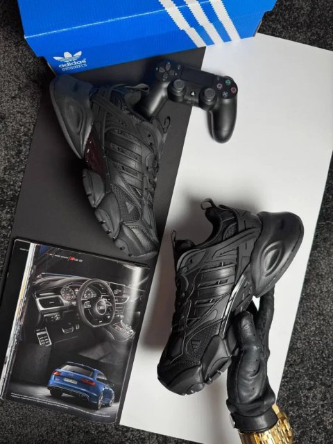 Чоловічі кросівки Adidas XLG Runner Deluxe GTX All Black [41-45]