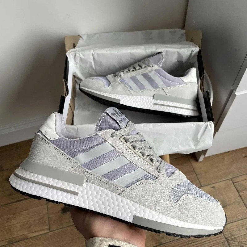 Чоловічі кросівки Adidas ZX 500 "Light Grey" Розміри 40-45 — фото 7