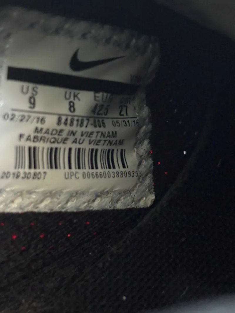 Чоловічі Кросівки Для Бігу Найк Престо Nike Air Presto Size 42 Розмір Мужские Кроссовки Культові Легкі З Еластичним Дихаючим Верхом Комфортні Оригінал — фото 6