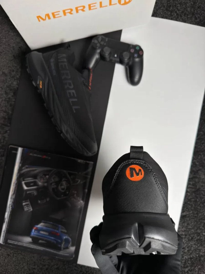 Чоловічі кросівки мерел Merrell Agility Peak 5 GTX Black Orange [41-45] — фото 5