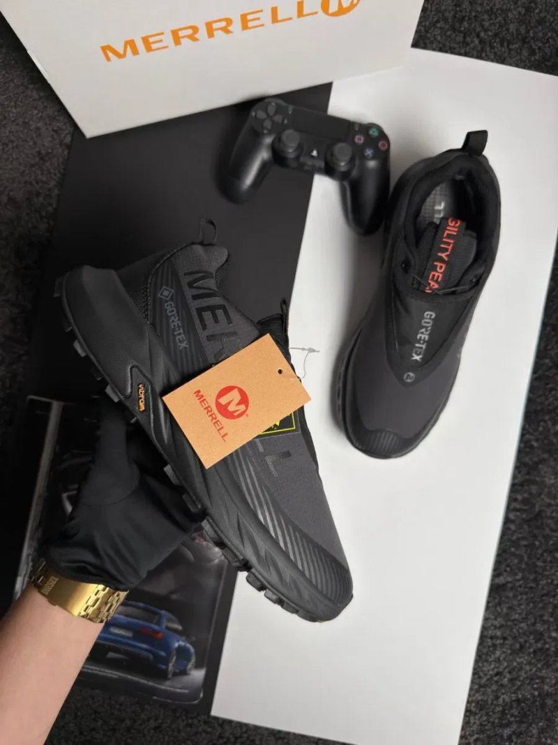 Чоловічі кросівки мерел Merrell Agility Peak 5 GTX Dark Grey Black [41-45] — фото 3