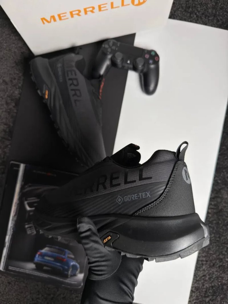 Чоловічі кросівки мерел Merrell Agility Peak 5 GTX Dark Grey Black [41-45] — фото 4