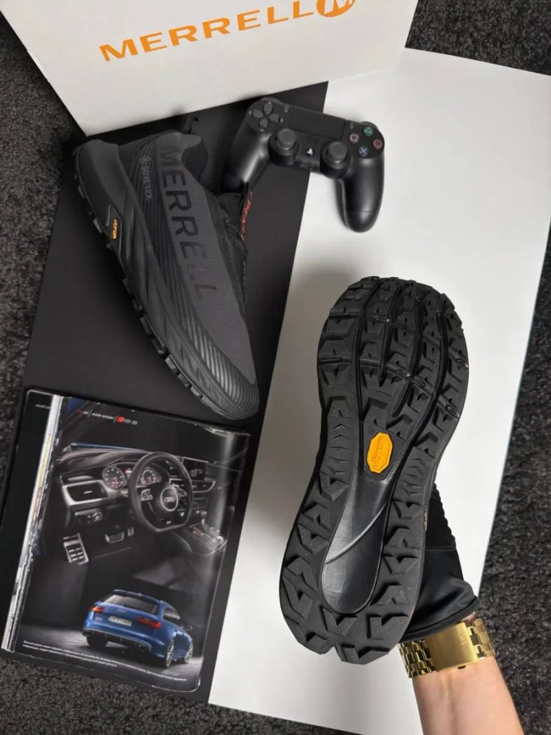 Чоловічі кросівки мерел Merrell Agility Peak 5 GTX Dark Grey Black [41-45] — фото 6
