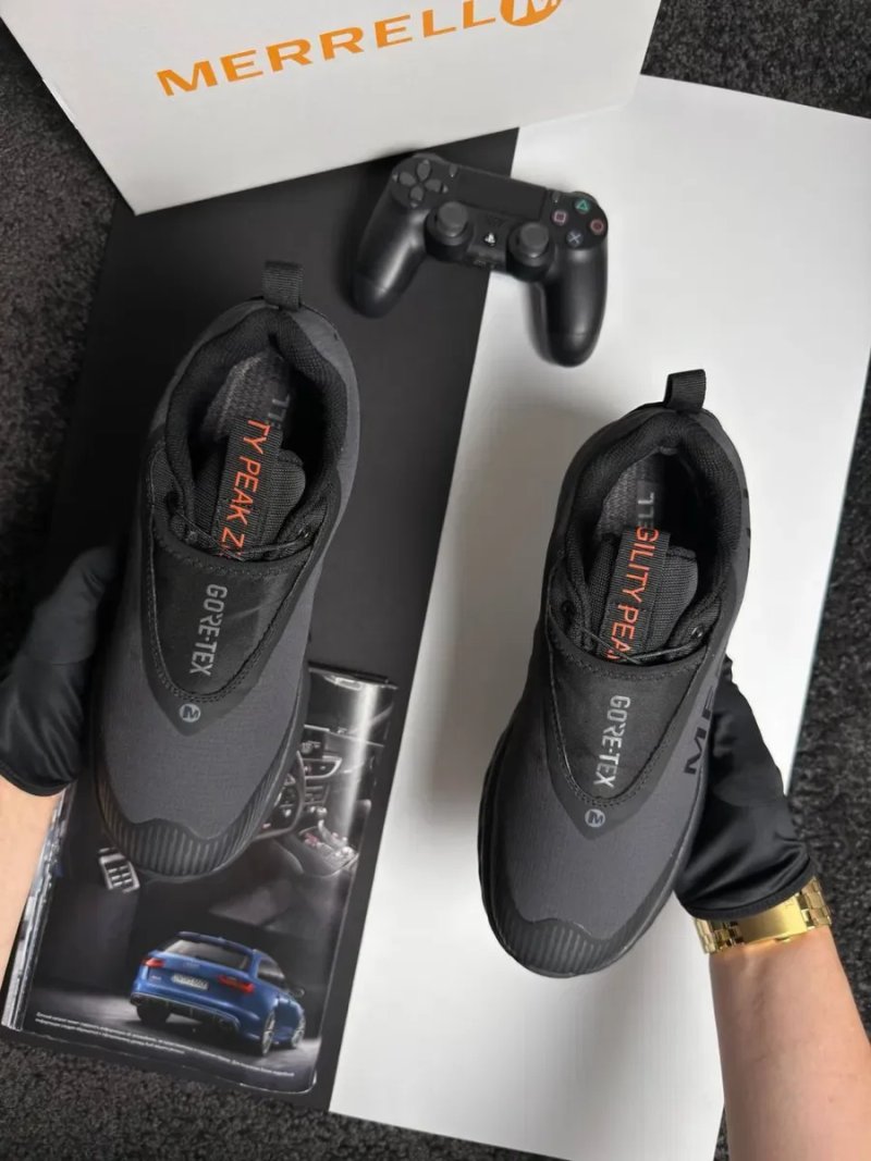 Чоловічі кросівки мерел Merrell Agility Peak 5 GTX Dark Grey Black [41-45] — фото 7