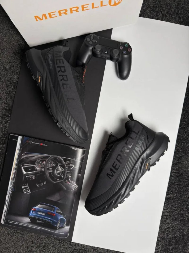 Чоловічі кросівки мерел Merrell Agility Peak 5 GTX Dark Grey Black [41-45] — фото 8