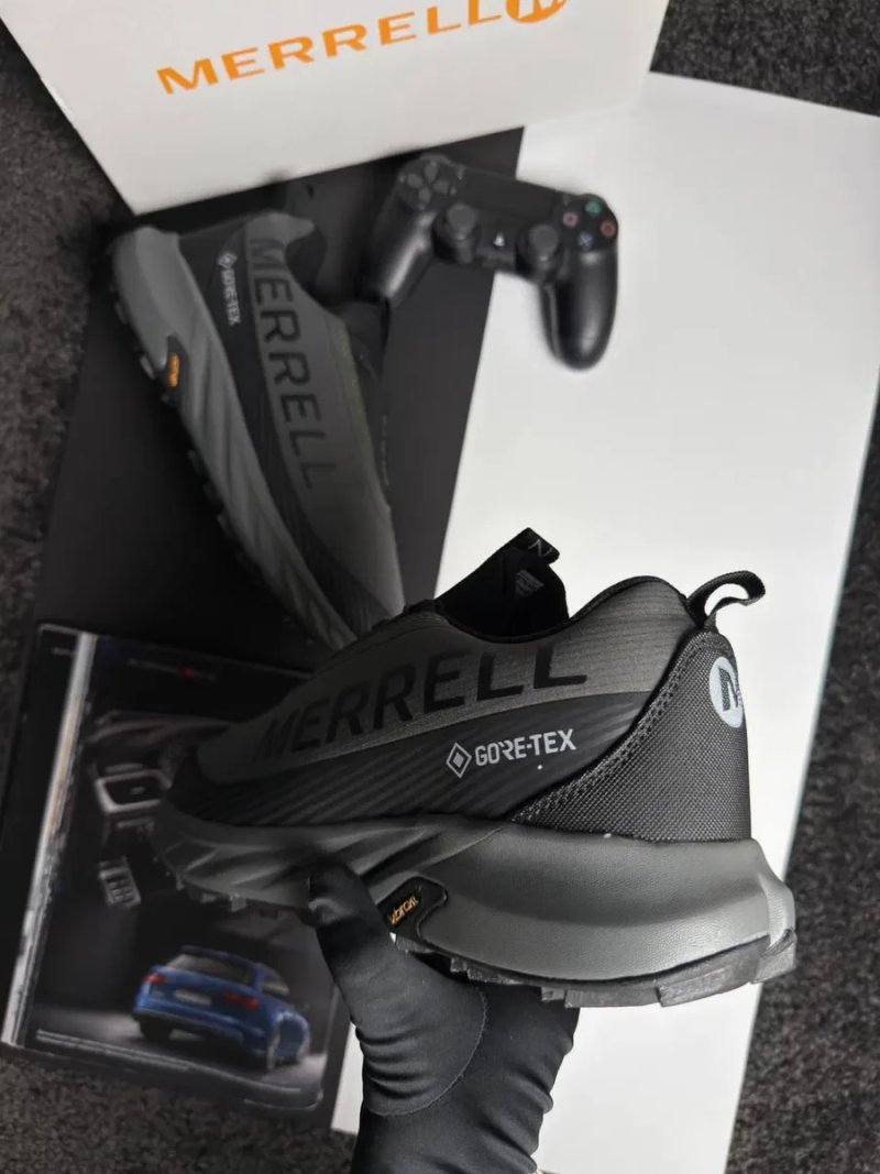 Чоловічі кросівки Merrell Agility Peak 5 GTX Grey Black [41-45] — фото 4