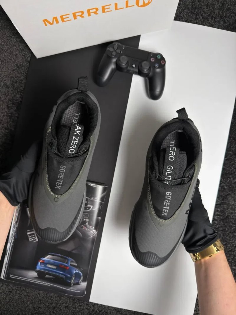 Чоловічі кросівки Merrell Agility Peak 5 GTX Grey Black [41-45] — фото 7