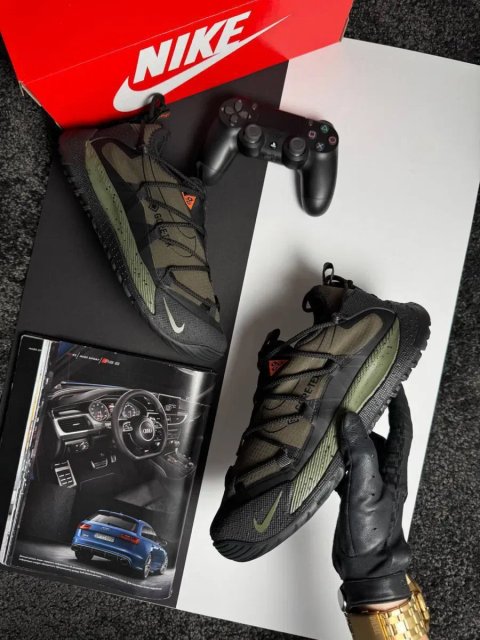 Чоловічі кросівки найк антарктік Nike ACG Terra Antarktik Low GTX Khaki [41-45]