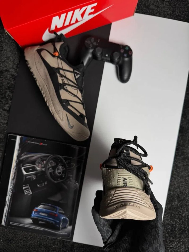 Чоловічі кросівки найк антарктік Nike ACG Terra Antarktik Low GTX Beige Black [41-45] — фото 5